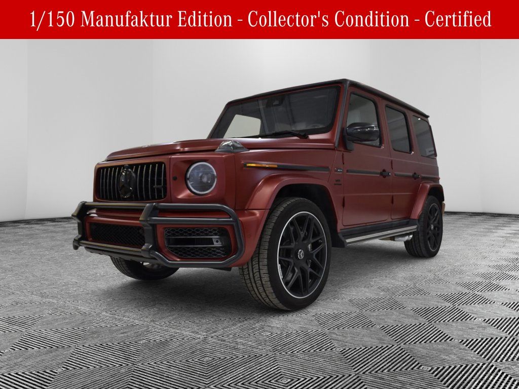 G manufaktur Cardinal Red Magno 2021 Mercedes-Benz G-Class AMG G 63 4MATIC SUV / Crossover All-Wheel Drive 9-Speed Automatic
