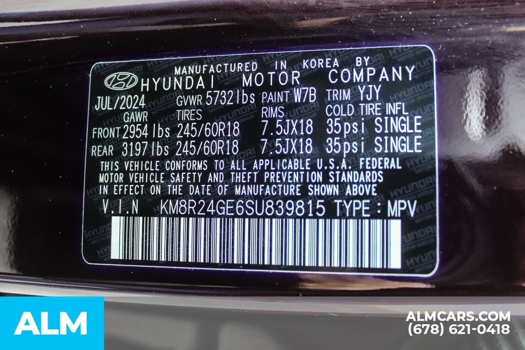 Used 2025 Red Hyundai SEL image 43