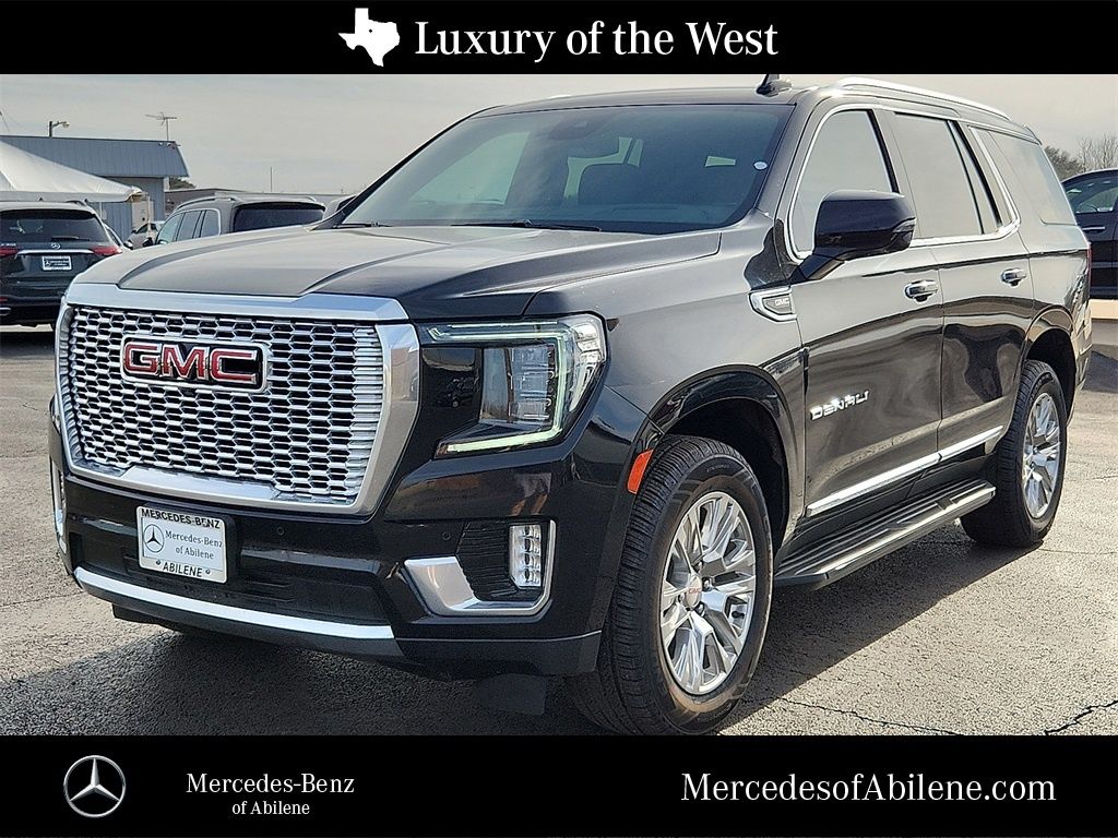 Onyx Black 2023 GMC Yukon Denali 4WD SUV / Crossover Four-Wheel Drive