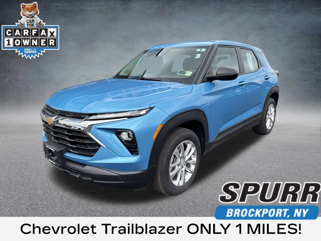 Marina Blue Metallic 2025 Chevrolet Trailblazer SUV / Crossover Four-Wheel Drive 9-Speed Automatic