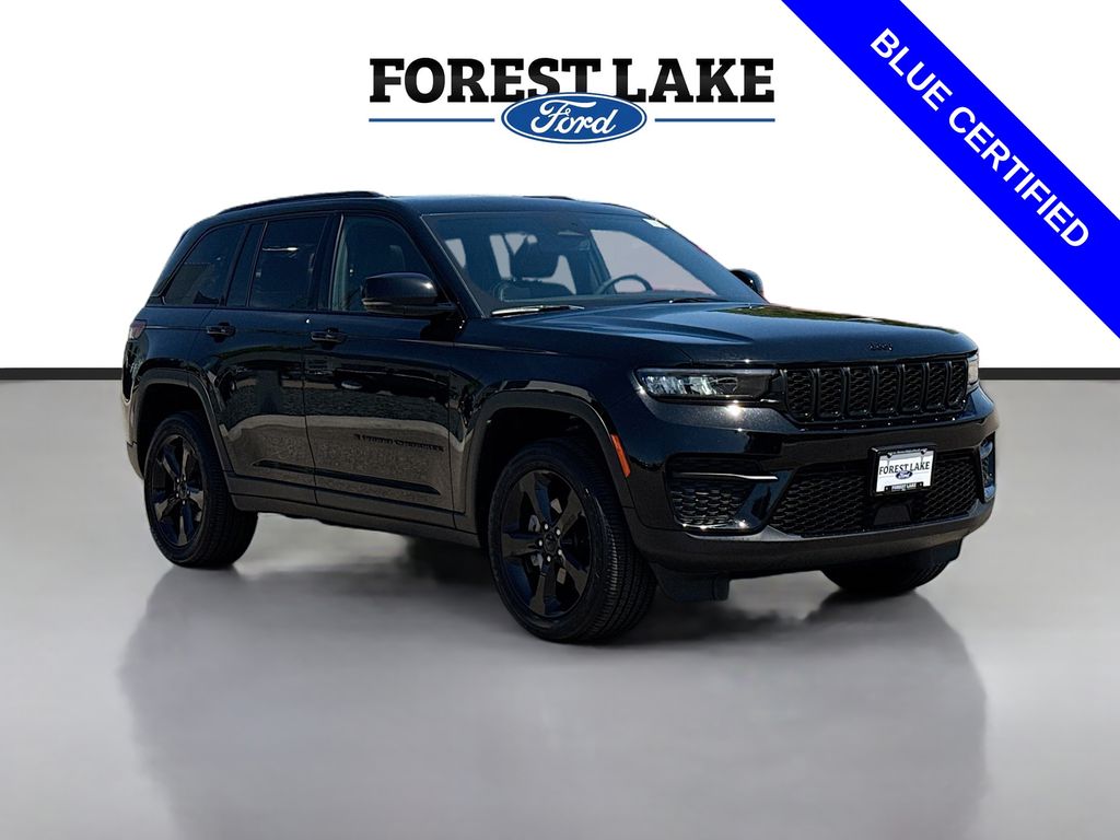 Diamond Black Crystal Pearlcoat 2023 Jeep Grand Cherokee SUV / Crossover Four-Wheel Drive 8-Speed Automatic