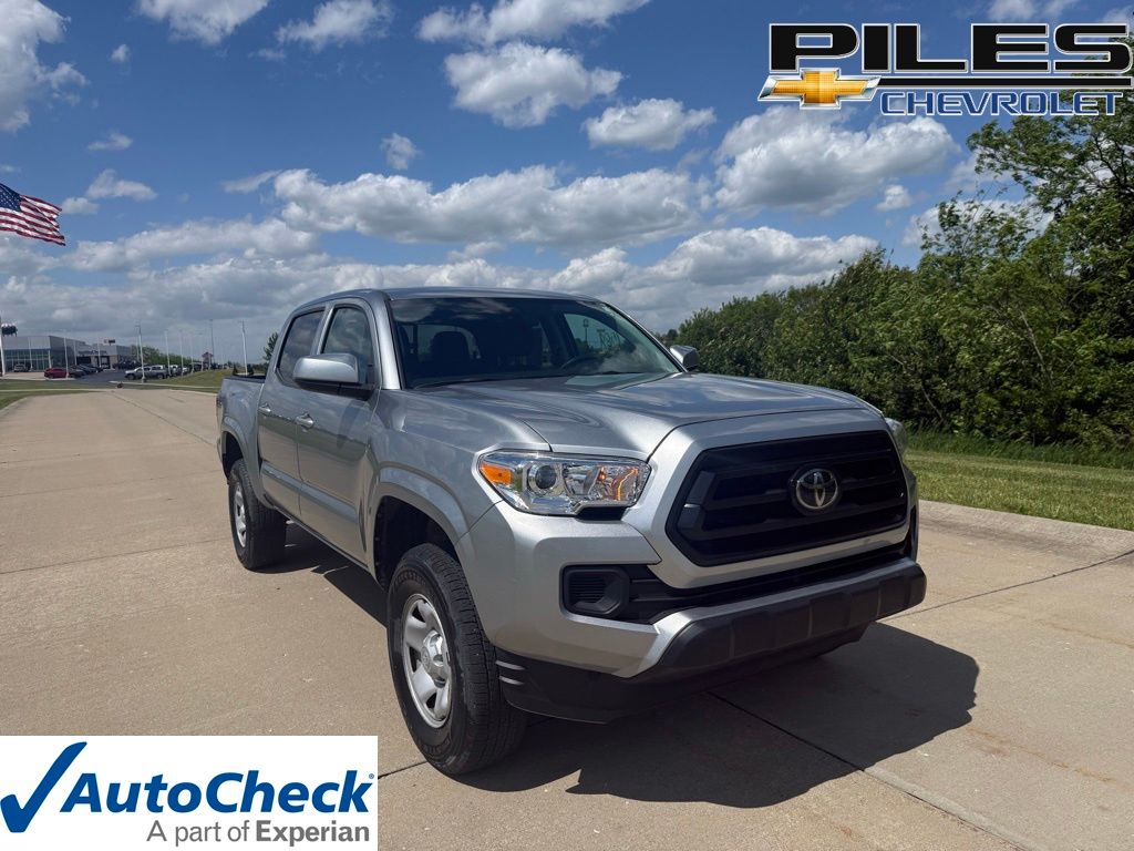 Celestial Silver Metallic 2023 Toyota Tacoma Pickup Truck Four-Wheel Drive 6-Speed Automatic