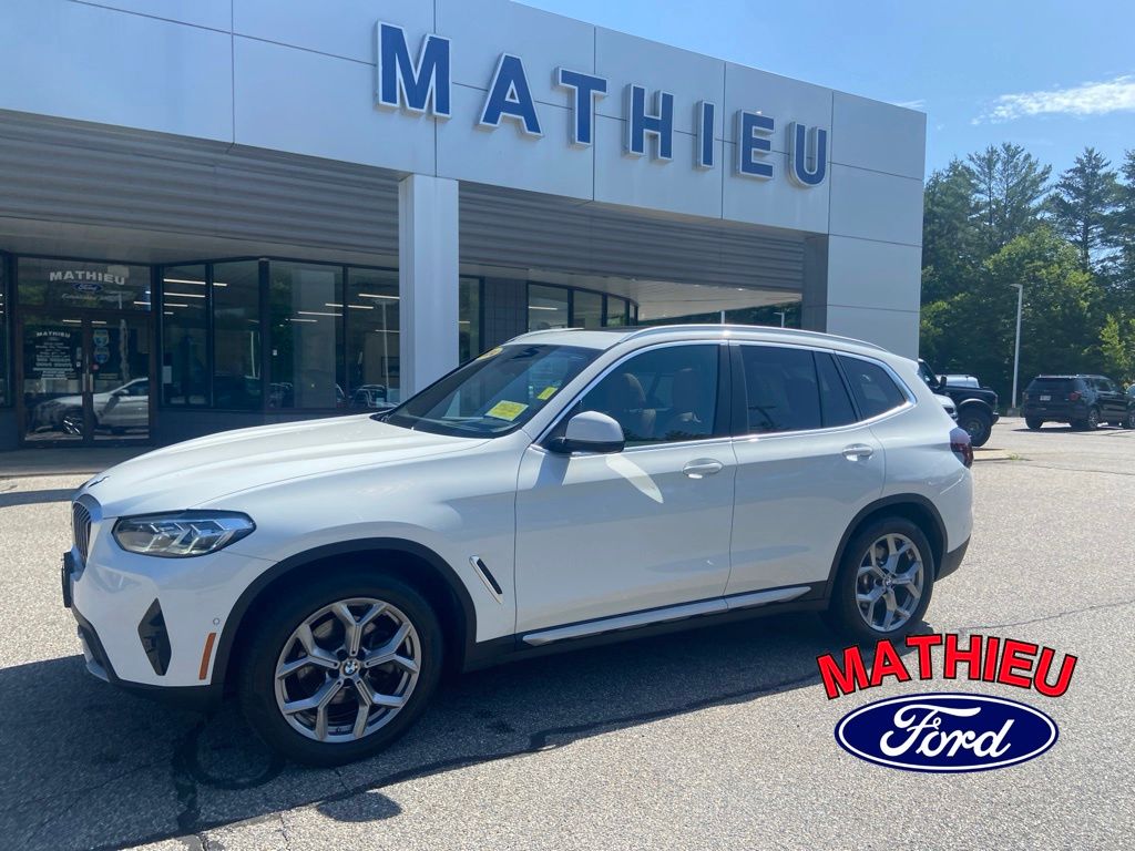 Alpine White 2024 BMW X3 SUV / Crossover All-Wheel Drive 8-Speed Automatic