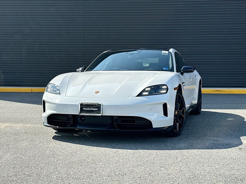 White 2026 Porsche Taycan 2-Speed Automatic