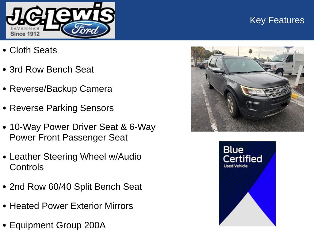 2018 Ford Explorer XLT