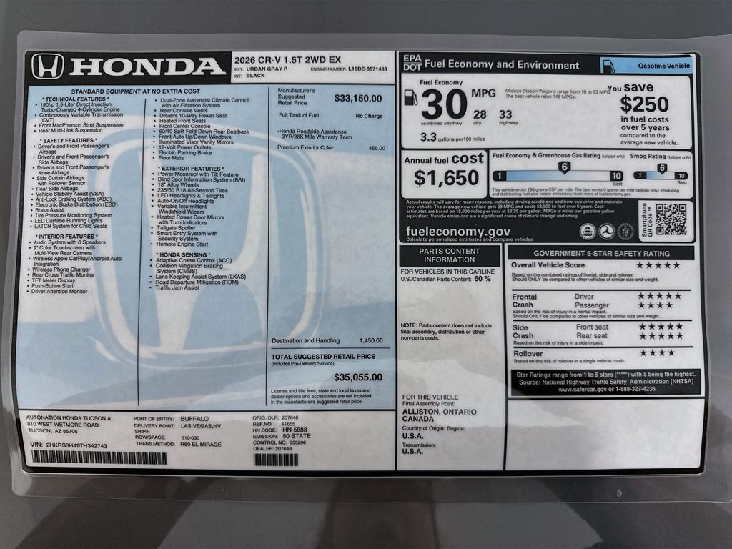 Thumbnail: 2026 Honda CR-V - 9