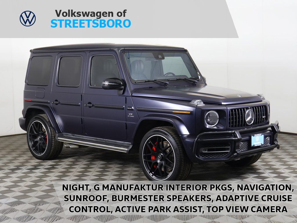 Cavansite Blue Metallic 2020 Mercedes-Benz G-Class SUV / Crossover All-Wheel Drive 9-Speed Automatic