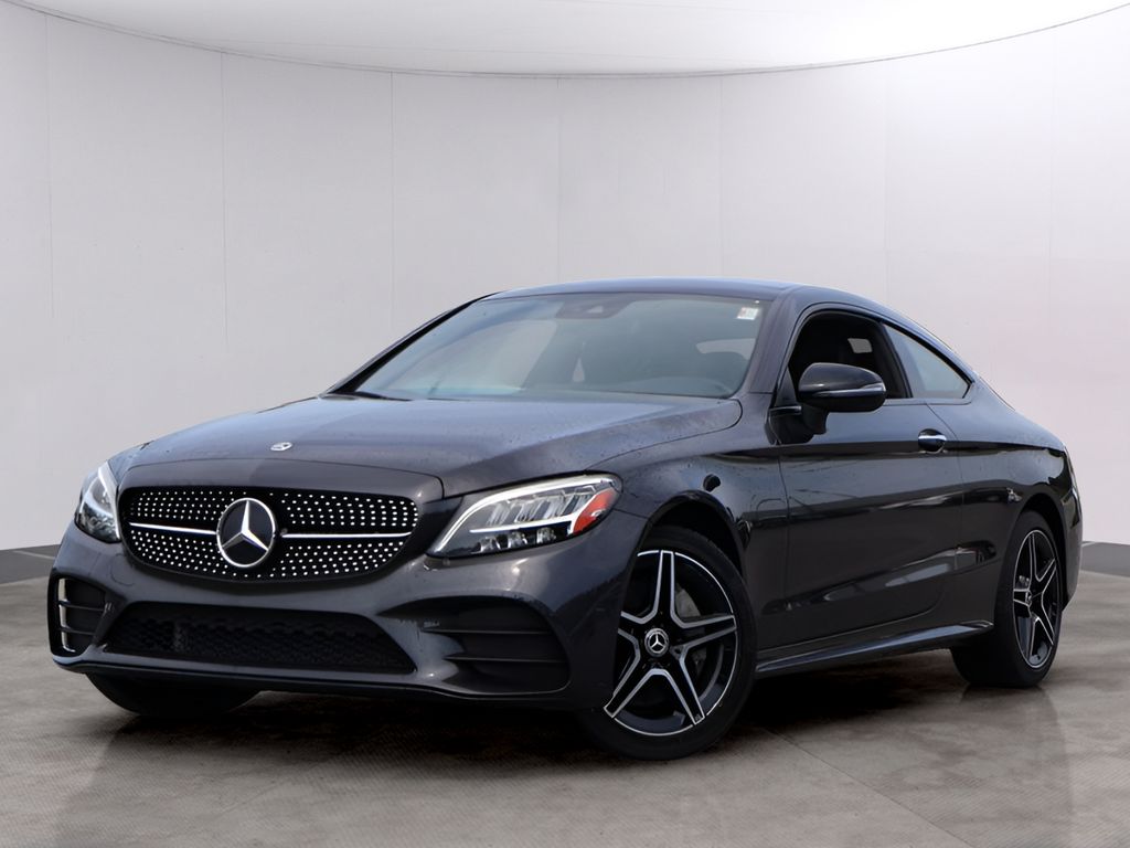 Graphite Gray Metallic 2023 Mercedes-Benz C-Class Sedan All-Wheel Drive 9-Speed Automatic