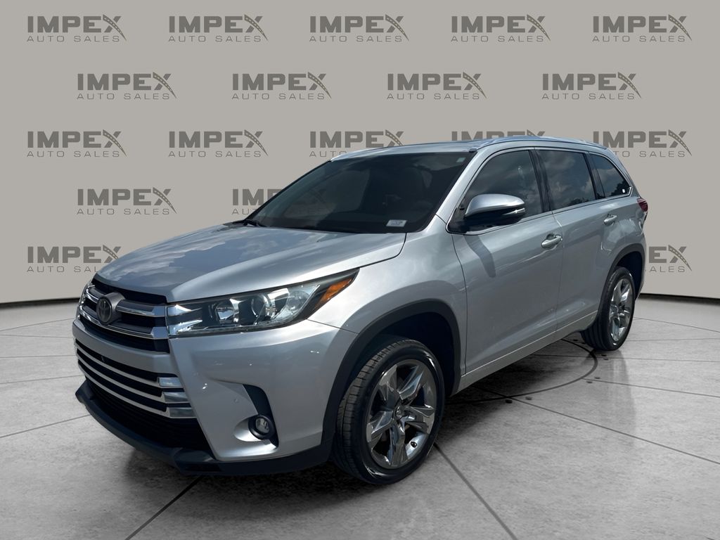 Celestial Silver Metallic 2019 Toyota Highlander SUV / Crossover Front-Wheel Drive 8-Speed Automatic
