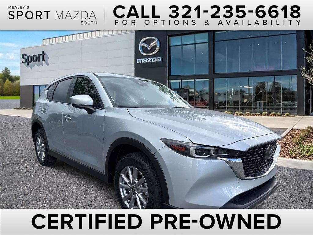 Sonic Silver Metallic 2023 Mazda CX-5 2.5 S Preferred AWD SUV / Crossover All-Wheel Drive 6-Speed Automatic