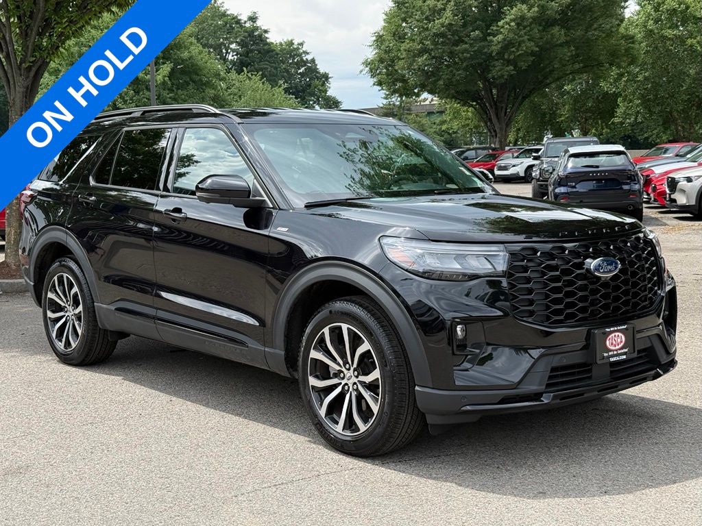 Black Metallic 2026 Ford Explorer SUV / Crossover All-Wheel Drive Automatic