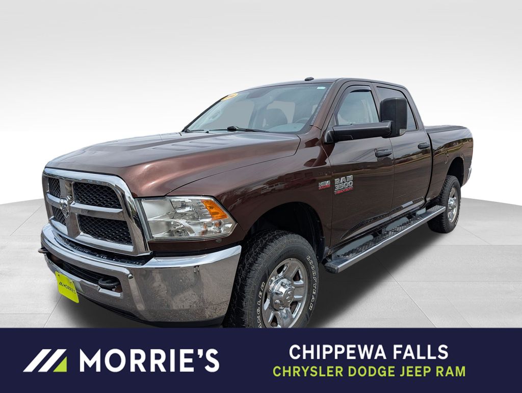 Brown 2014 RAM 3500 Tradesman Crew Cab 4WD Pickup Truck Four-Wheel Drive 6-Speed Automatic