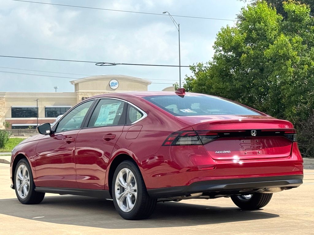 2026 Honda Accord LX Red at Community Honda