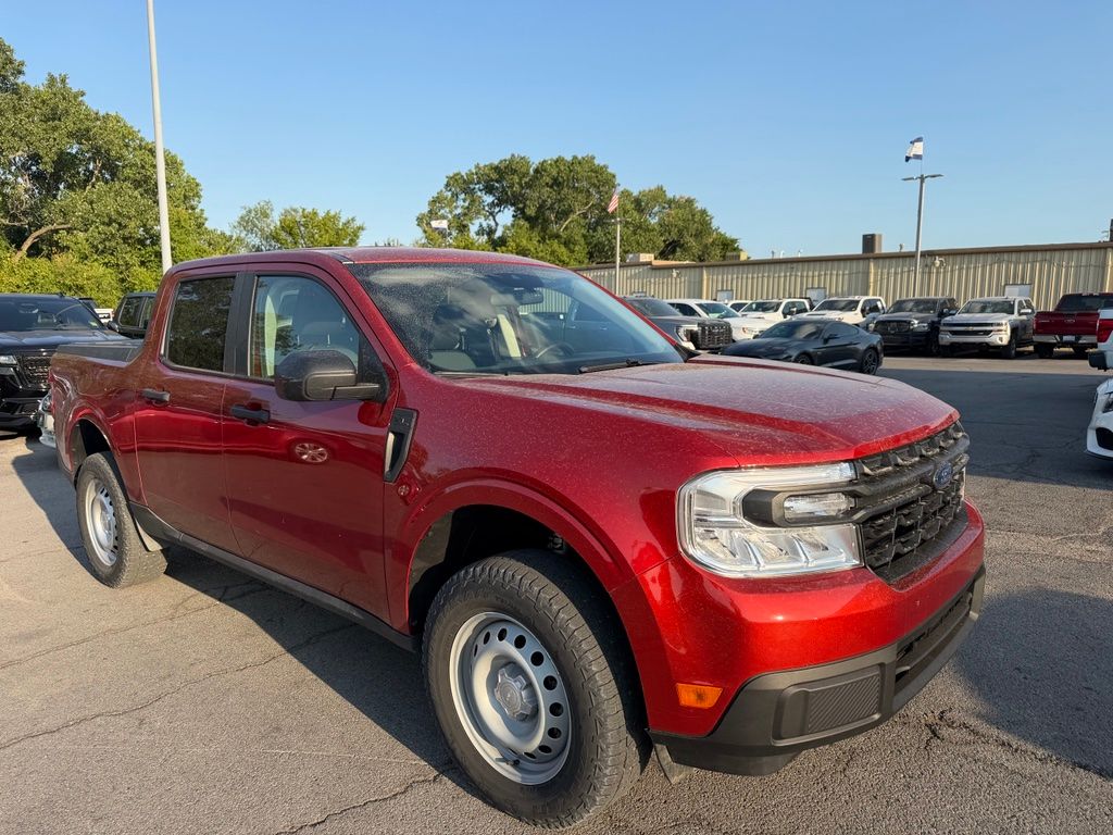 Chili Pepper Red 2024 Ford Maverick Pickup Truck All-Wheel Drive 8-Speed Automatic
