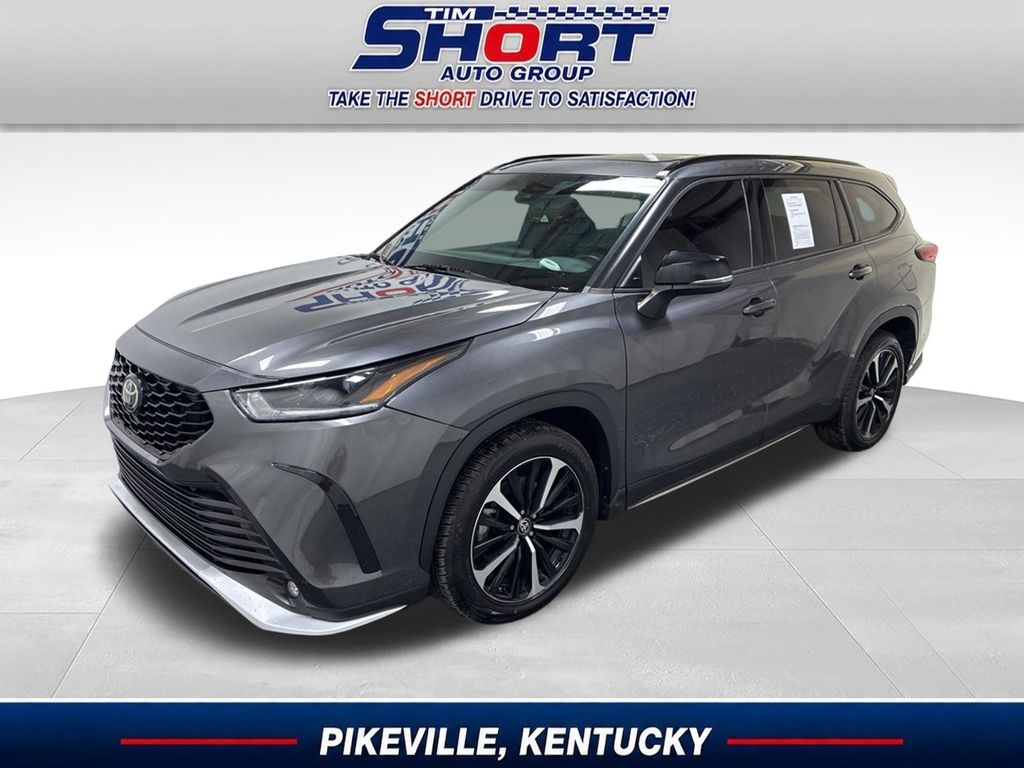 Magnetic Gray Metallic 2022 Toyota Highlander SUV / Crossover All-Wheel Drive 8-Speed Automatic