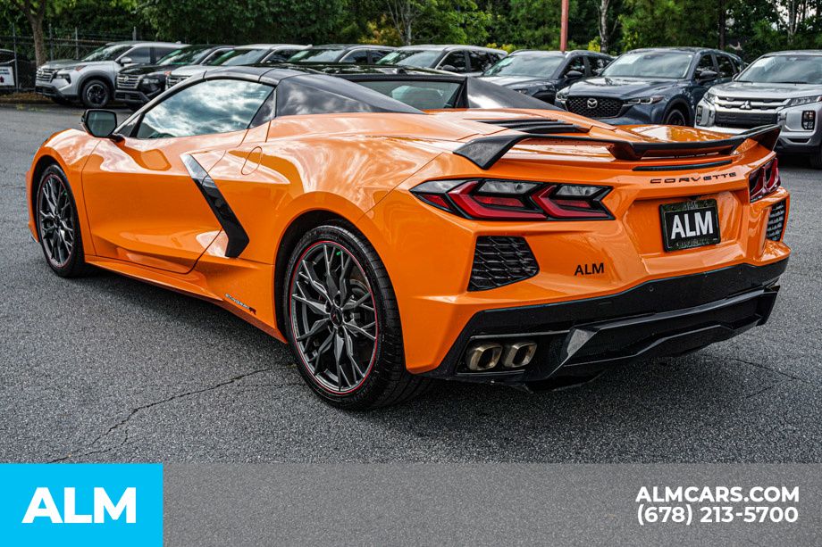 Used 2024 Orange Chevrolet Stingray image 12