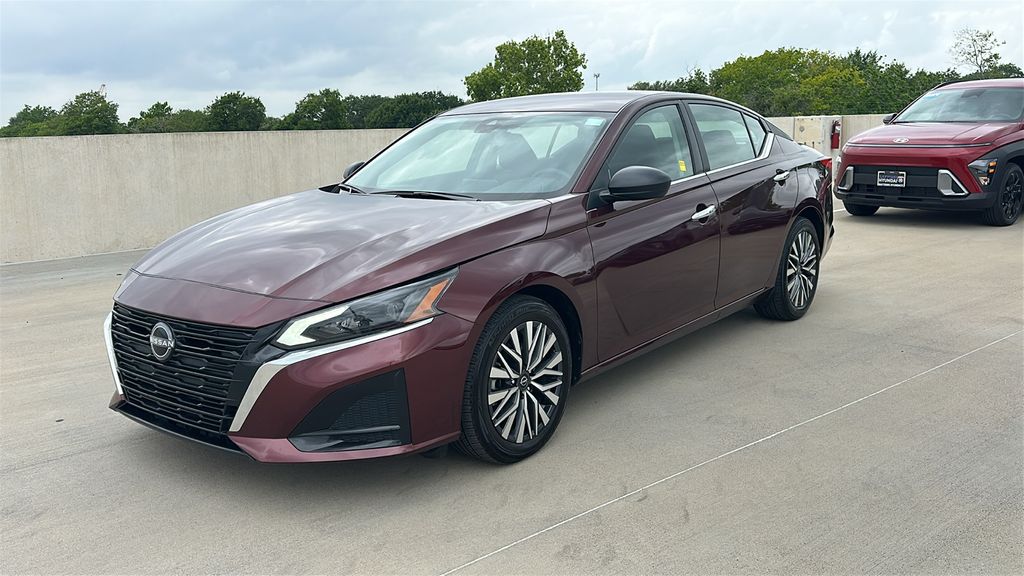 2025 Nissan Altima 2.5 SV Red at Central Houston Nissan