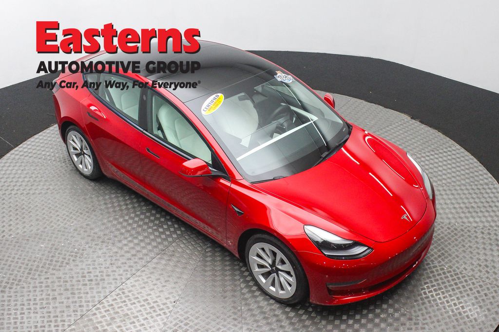 Used 2023 Red Tesla Base image 3