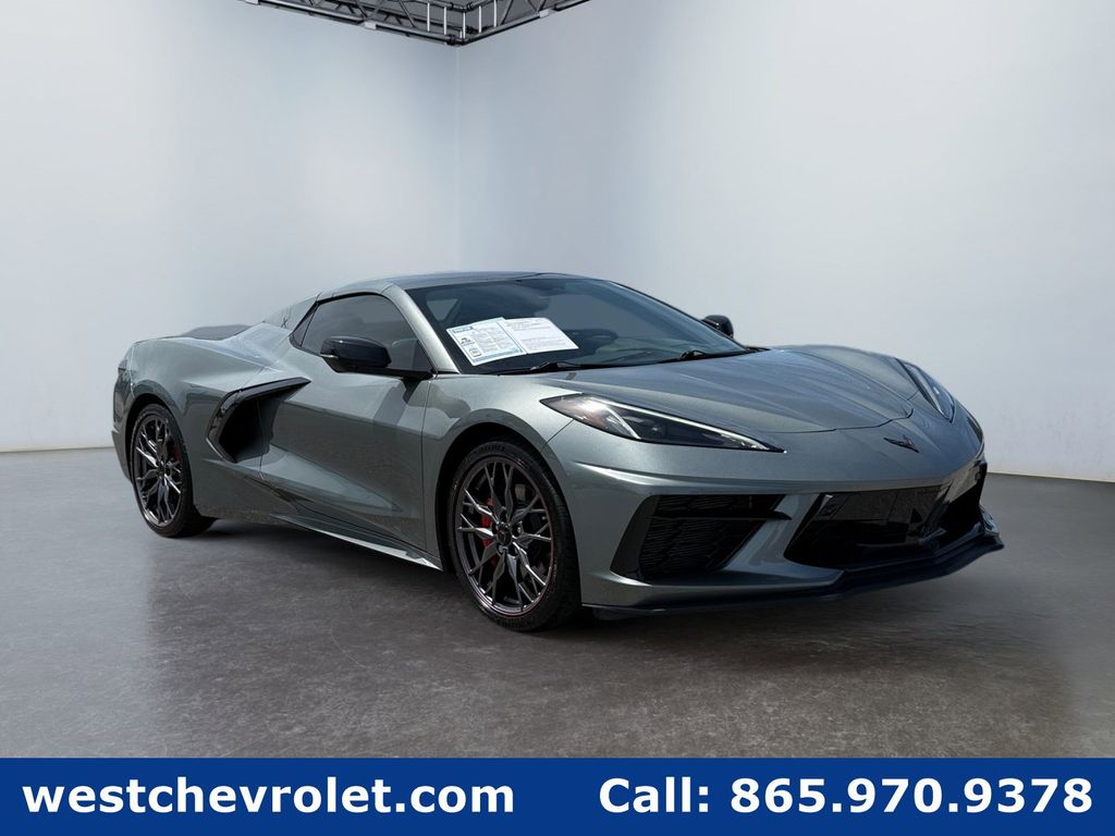 Hypersonic Gray Metallic 2023 Chevrolet Corvette Convertible Rear-Wheel Drive Automatic