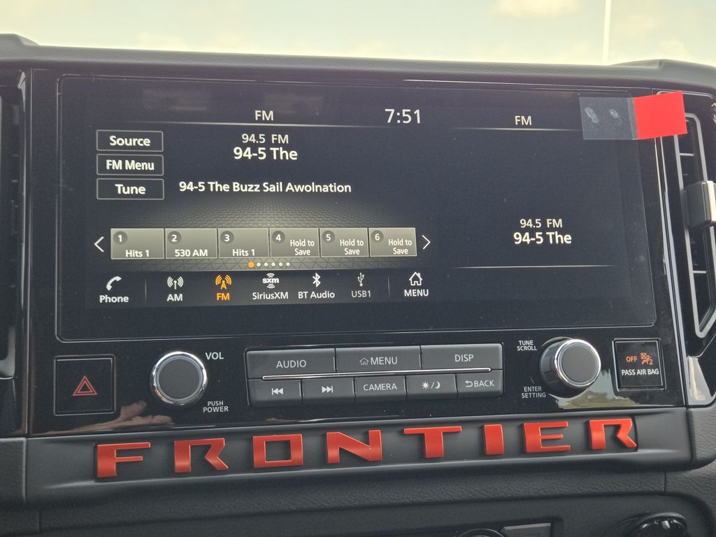 2026 Nissan Frontier PRO-X Green at Central Houston Nissan