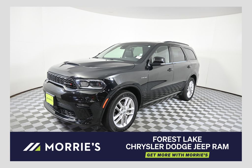 Black Clearcoat 2023 Dodge Durango R/T Plus AWD SUV / Crossover All-Wheel Drive 8-Speed Automatic