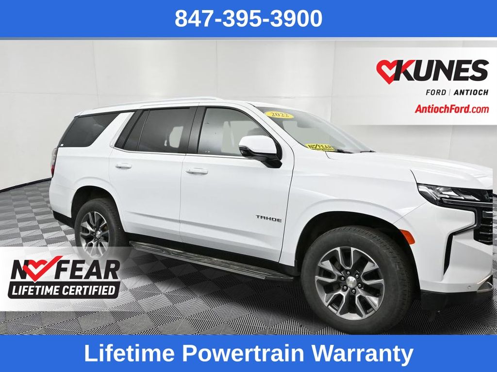 White 2022 Chevrolet Tahoe SUV / Crossover Four-Wheel Drive