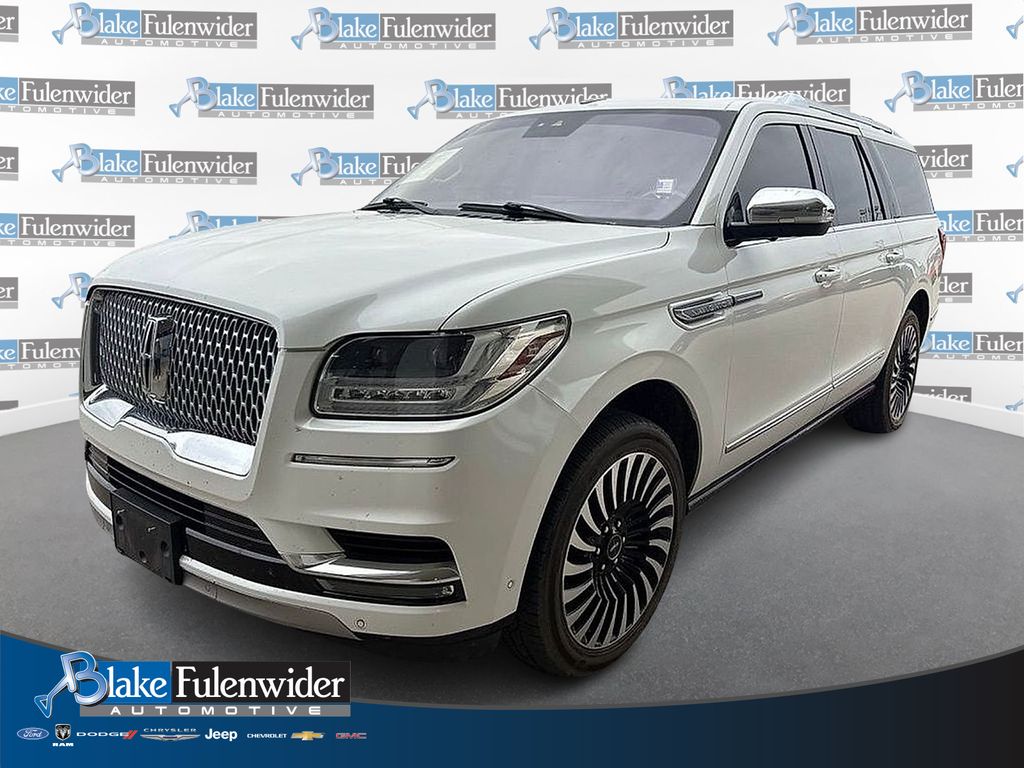 White 2020 Lincoln Navigator L Black Label 4WD SUV / Crossover Four-Wheel Drive Automatic
