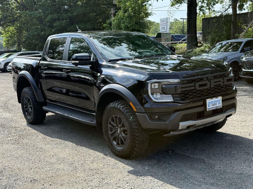 Shadow Black 2024 Ford Ranger Pickup Truck Four-Wheel Drive Automatic