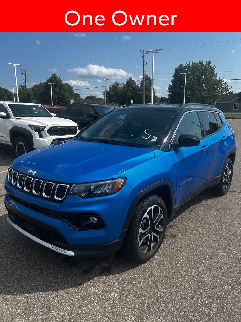 Used 2023 Jeep Compass Limited with VIN 3C4NJDCN0PT572443 for sale in Waite Park, Minnesota