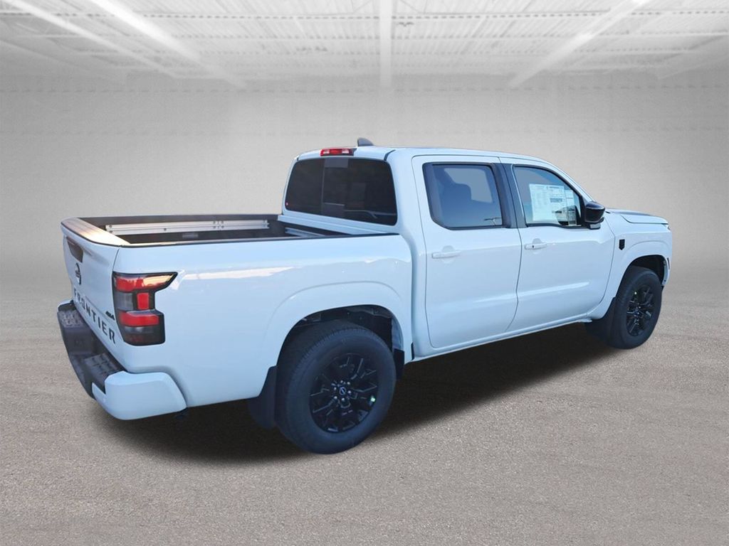 2026 Nissan Frontier SV White at John Sisson Motors