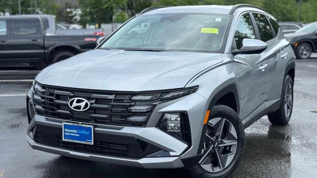 Shimmering Silver 2026 Hyundai Tucson SUV / Crossover All-Wheel Drive 8-Speed Automatic