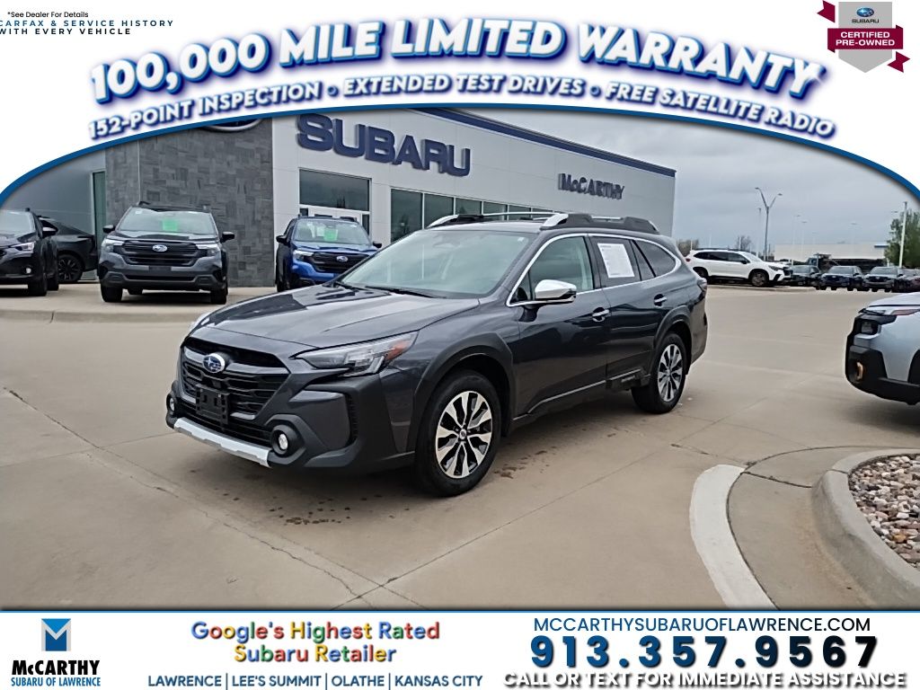 Gray Metallic 2024 Subaru Outback Touring XT AWD SUV / Crossover All-Wheel Drive Continuously Variable Transmission