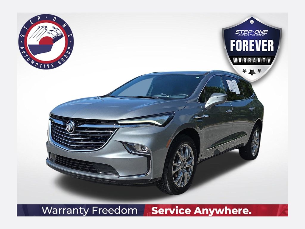 Moonstone Gray Metallic 2024 Buick Enclave SUV / Crossover Front-Wheel Drive 9-Speed Automatic
