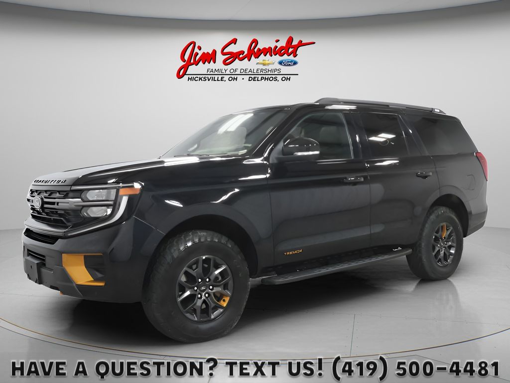 Agate Black Metallic 2025 Ford Expedition Tremor 4WD SUV / Crossover Four-Wheel Drive Automatic