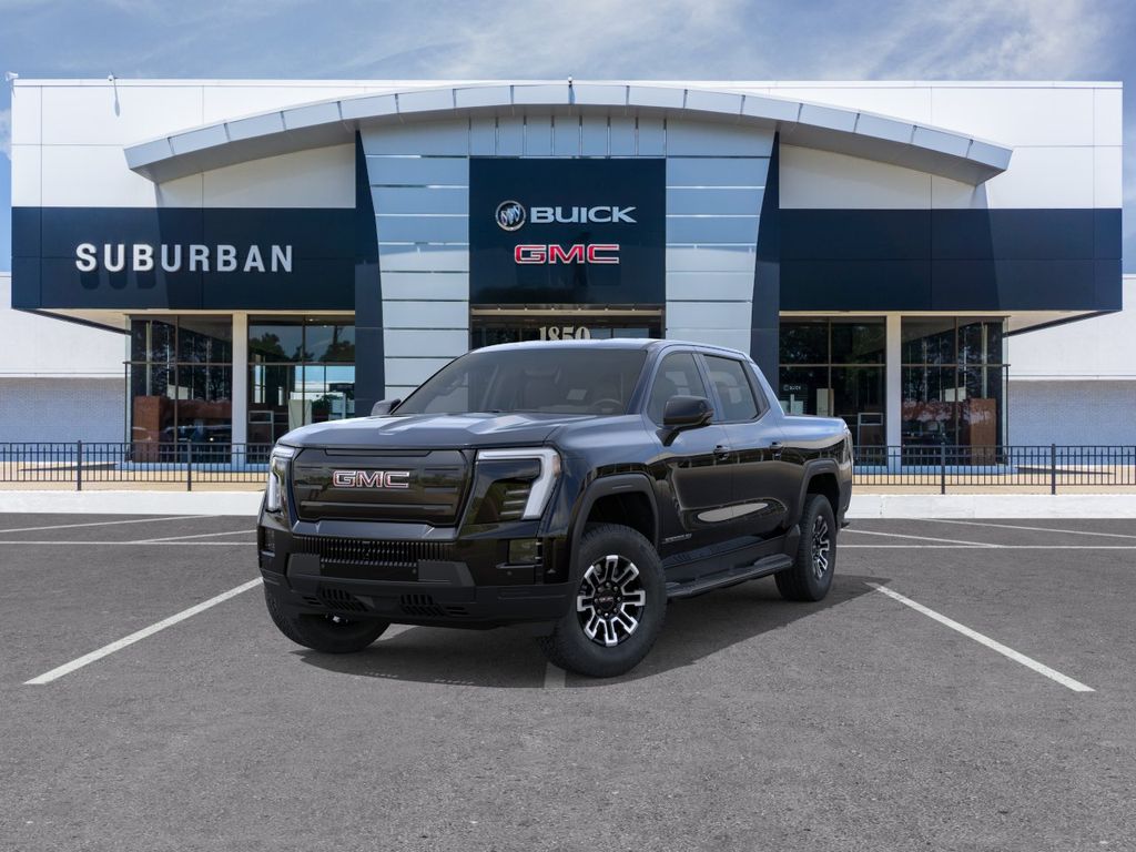 Onyx Black 2026 GMC Sierra EV Pickup Truck All-Wheel Drive 1-Speed Automatic