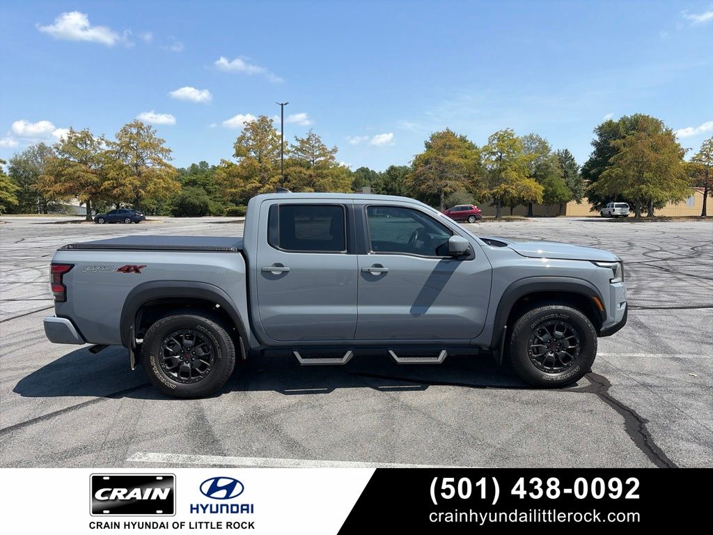Boulder Gray 2023 Nissan Frontier Pickup Truck Four-Wheel Drive 9-Speed Automatic