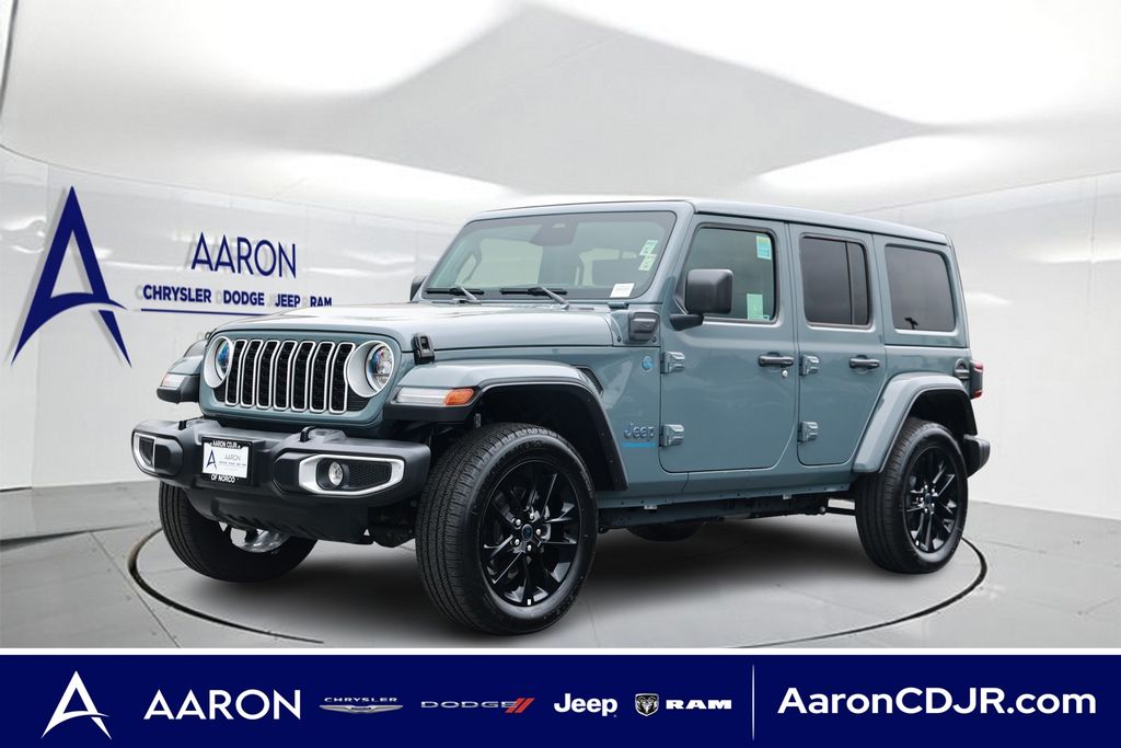 Anvil Clearcoat 2025 Jeep Wrangler 4xe SUV / Crossover Four-Wheel Drive 8-Speed Automatic