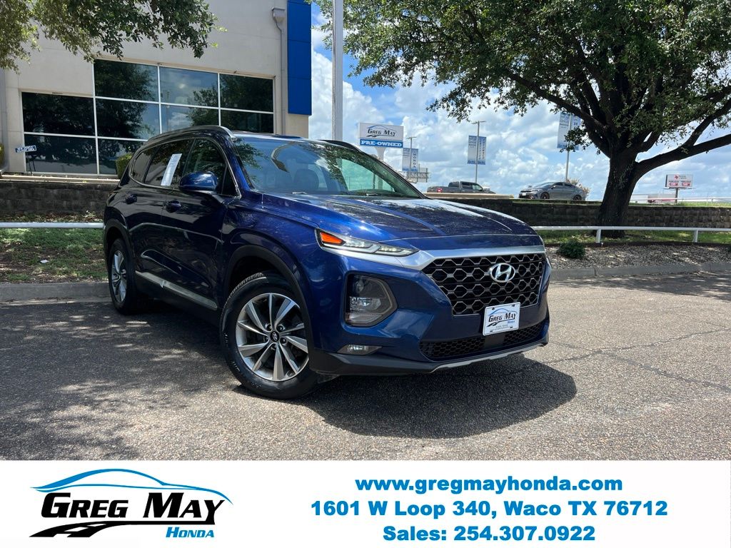 Blue (Stormy Sea) 2020 Hyundai Santa Fe 2.4L SEL FWD SUV / Crossover Front-Wheel Drive 8-Speed Automatic
