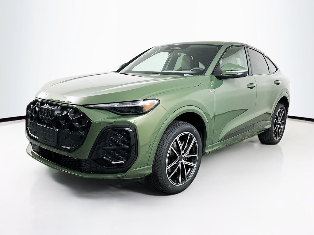 District Green Metallic 2026 Audi Q5 Sportback Sedan All-Wheel Drive 7-Speed Automatic