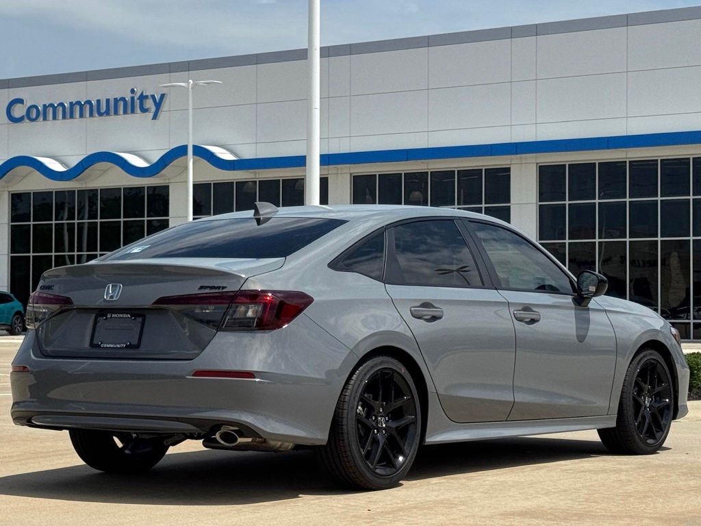 2026 Honda Civic Sport Gray at Emmons Autoplex
