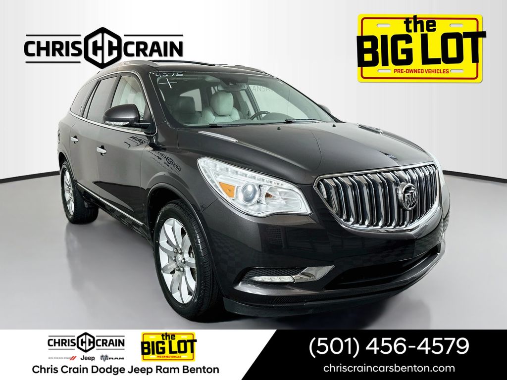 Gray (Iridium Metallic) 2017 Buick Enclave SUV / Crossover All-Wheel Drive 6-Speed Automatic Overdrive