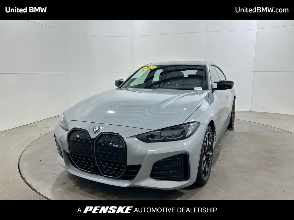 2022 BMW i4 M50 Hero Image