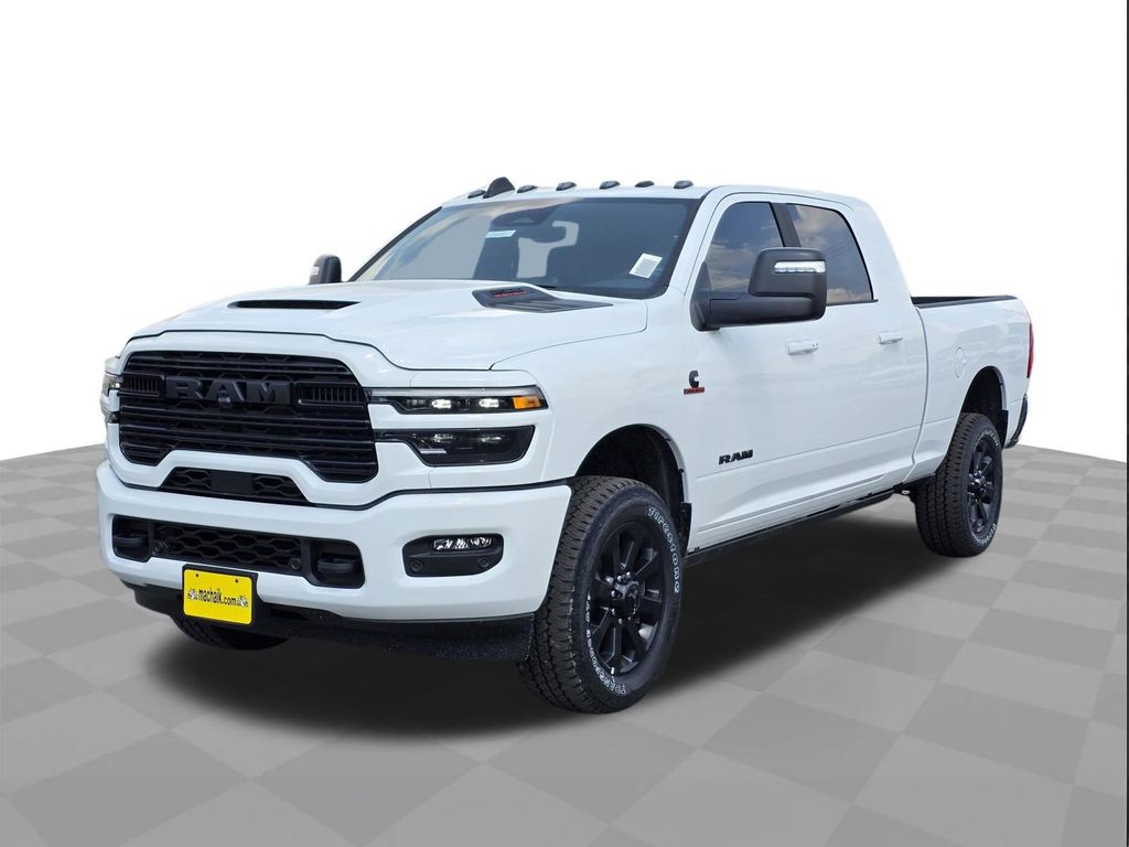 2025 Ram 2500 Laramie White at DeMontrond Automotive Group