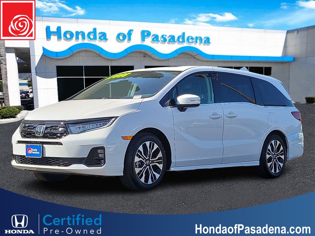 Platinum White Pearl 2026 Honda Odyssey Elite FWD Minivan Front-Wheel Drive Automatic
