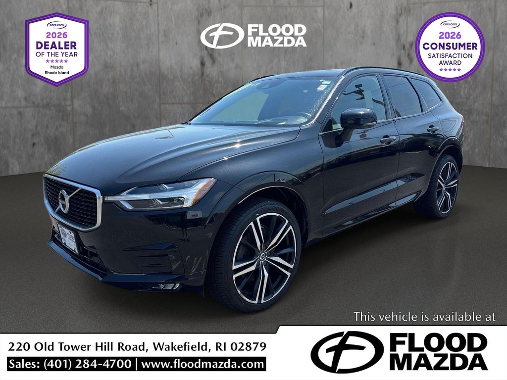 Black 2020 Volvo XC60 T6 R-Design AWD SUV / Crossover All-Wheel Drive Automatic