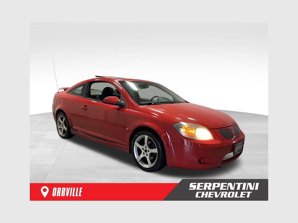 Aggressive (Victory Red) 2009 Pontiac G5 Coupe Front-Wheel Drive 4-Speed Automatic Overdrive