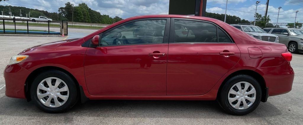 2011 Toyota Corolla LE Red at Emmons Autoplex
