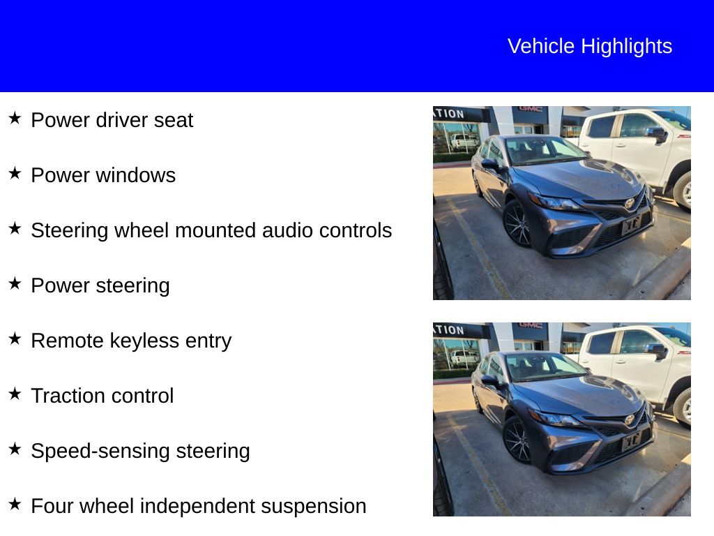 2022 Toyota Camry SE 6