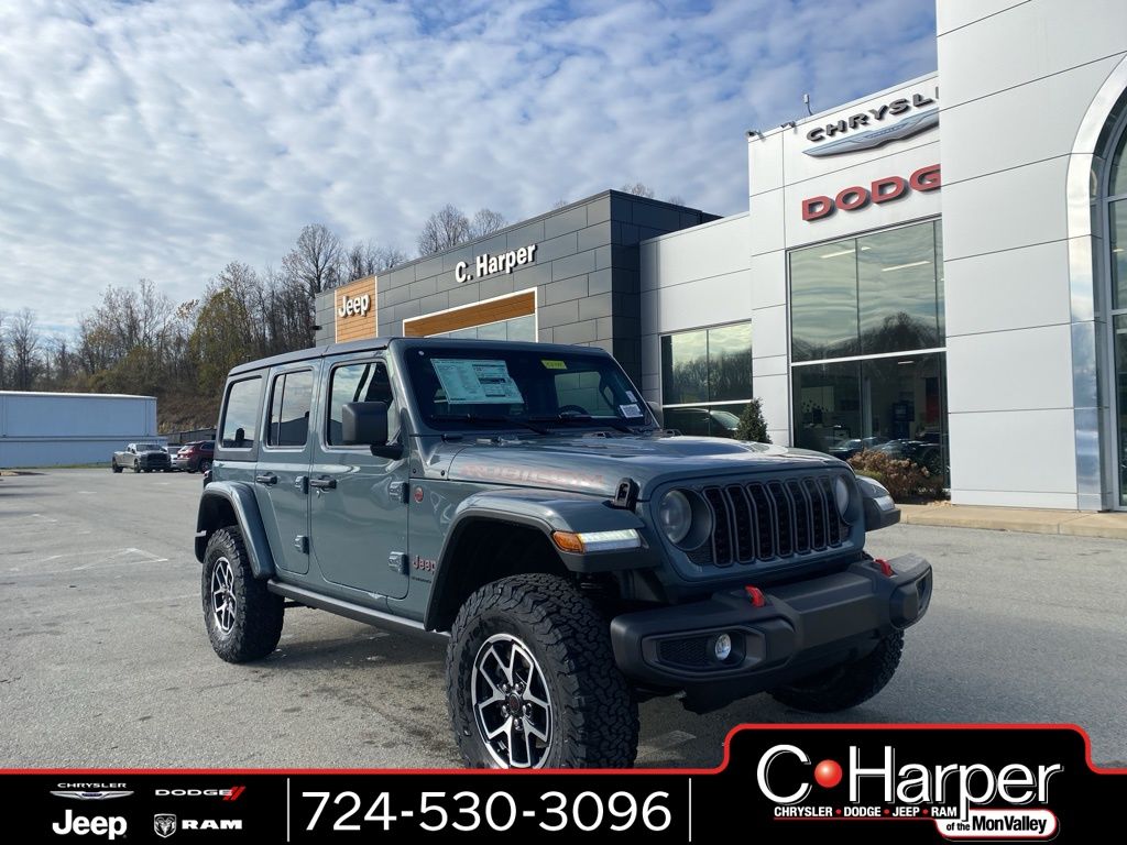 Anvil Clear Coat 2026 Jeep Wrangler Rubicon 4-Door 4WD SUV / Crossover Four-Wheel Drive 8-Speed Automatic