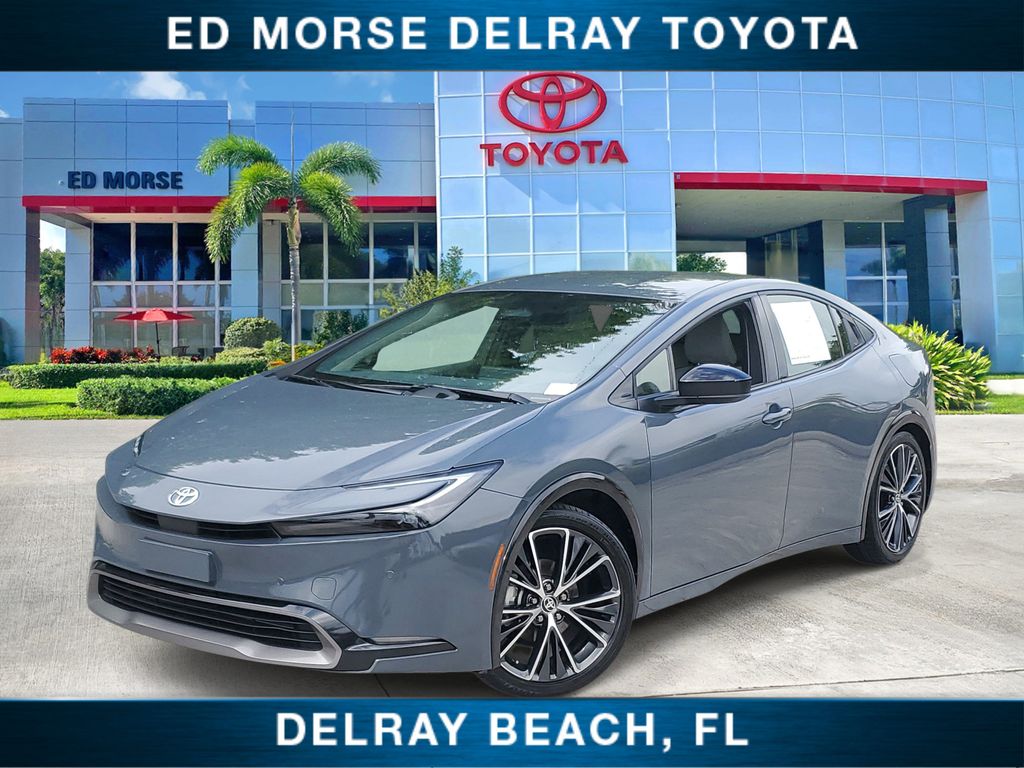 Guardian Gray 2024 Toyota Prius XLE FWD Hatchback Front-Wheel Drive Continuously Variable Transmission